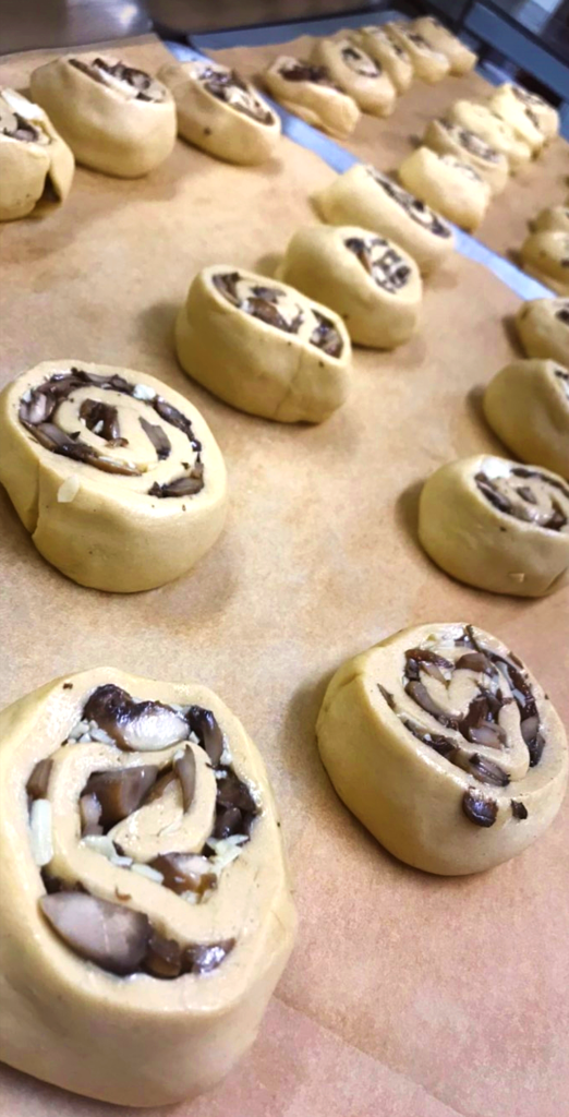 Smor rolls ready for the oven