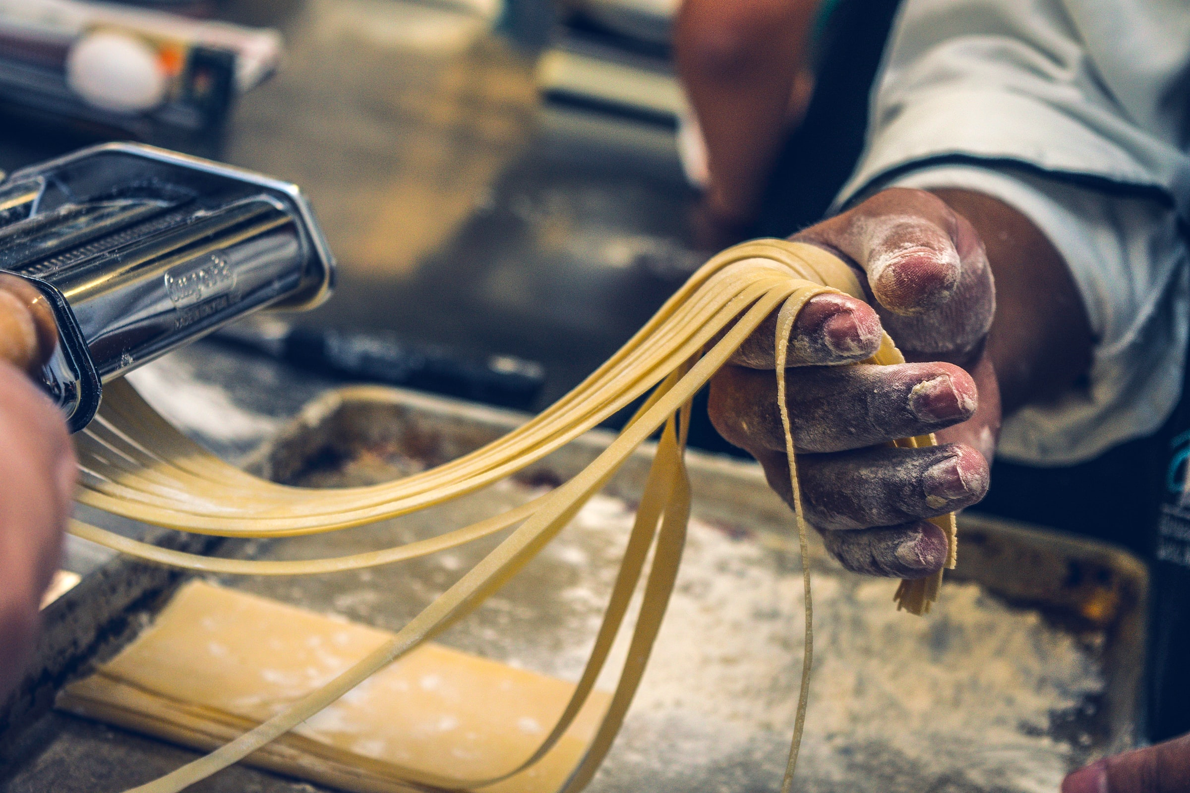 Pasta-making for World Pasta Day
