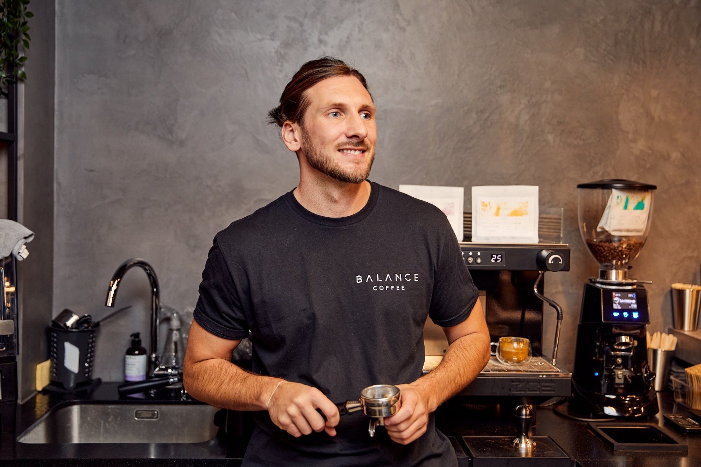 James Bellis founder of Balance Coffee subscription service