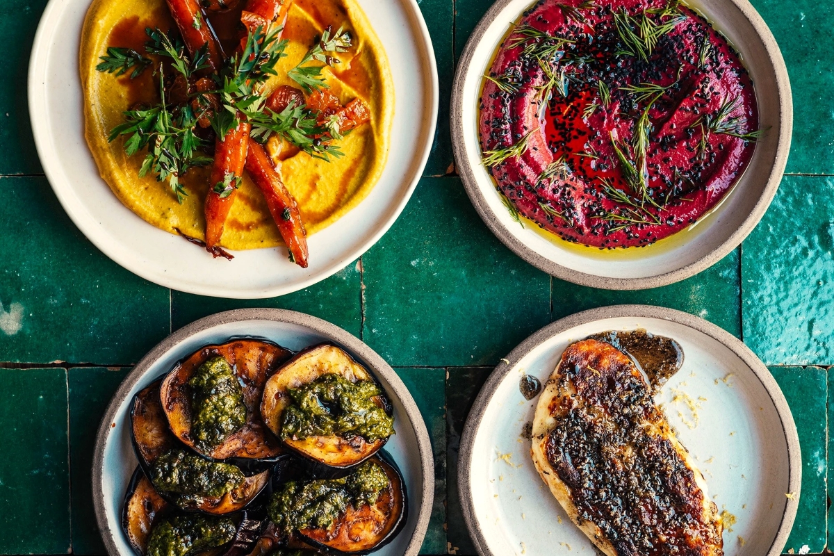 interview with the owners of vegetarian and vegan restaurant Bubala, with Israeli cuisine